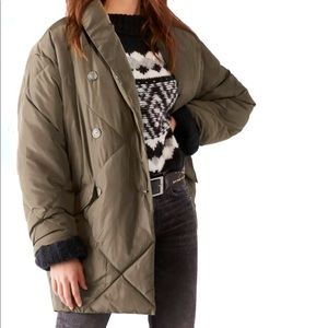 Free People Ella Puffer Coat